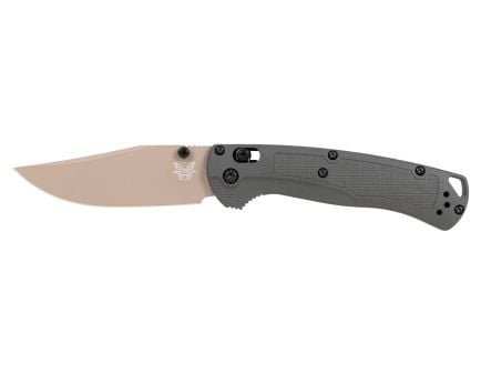 Benchmade Taggedout Clip Point Folding Knife, Deep Olive - 15536TN-02