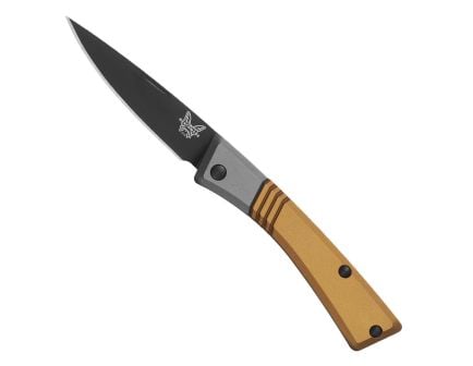 Benchmade Successor Drop Point Slip Joint Knife, Burnt Brass - 315BK-01