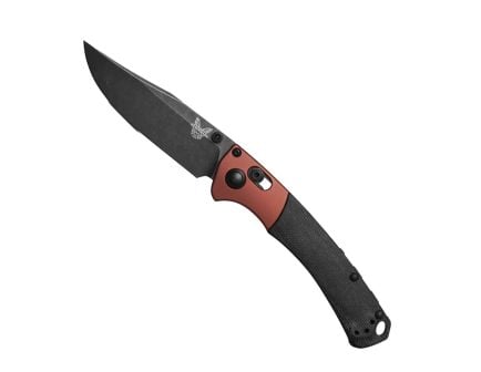 Benchmade Mini Crooked River Clip Point Folding Knife, Burnt Copper - 15085BK-04