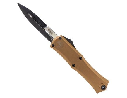 Microtech Mini Hera II OTF Bayonet Point Knife, Tan - 1701M-1TA