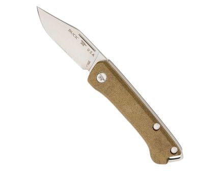 Buck Saunter Clip Point Slipjoint Knife, OD Green - 0250GRS1-B