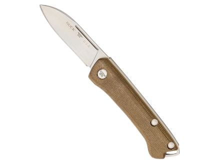 Buck Saunter Drop Point Slipjoint Knife, OD Green - 0250GRS-B