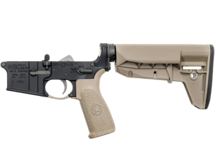 Bravo Company BCM AR-15 Complete Lower - MOD-2-SOPMOD, FDE