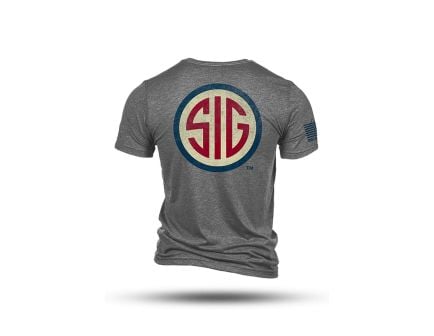 Nine Line Sig Sauer Vintage T-Shirt, Grey