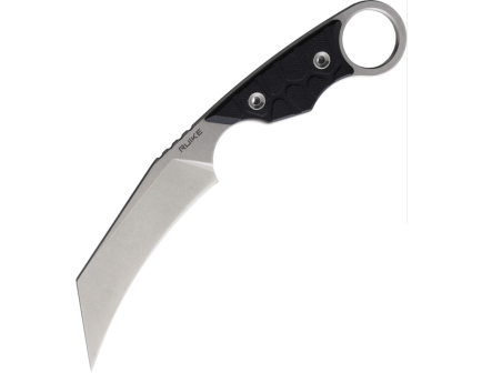 RUIKE Knives FS68 Fixed Blade Knife Black Handle - RK-FS68-B