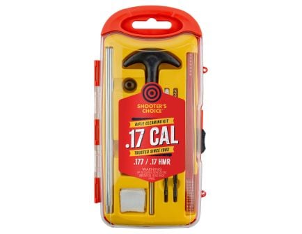 Shooter's Choice .17 Cal/.177 Caliber Rifle Cleaning Kit - SHF-SRK-17