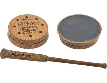 FoxPro Honey Pot Slate Turkey Honey Pot Call, Natural