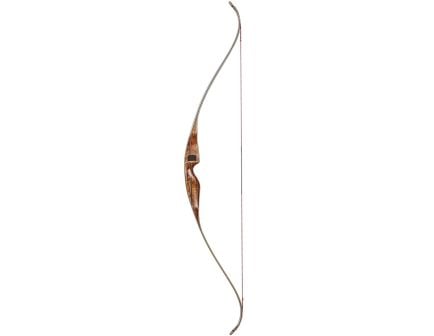Bear Archery Super Grizzly 50LB RH Traditional Bow, Shedua/Black