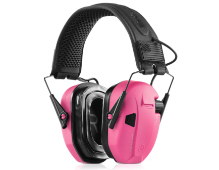 Savior Equipment Apollo Electronic Ear Protection, Pink - EM-APOLLO-PI