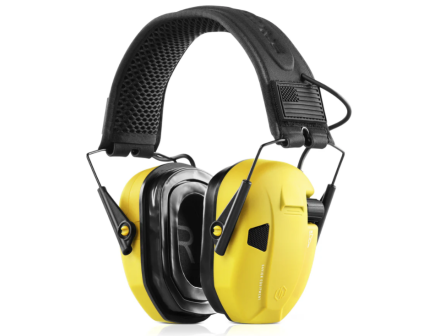 Savior Equipment Apollo Electronic Ear Protection, Yellow - EM-APOLLO-YW
