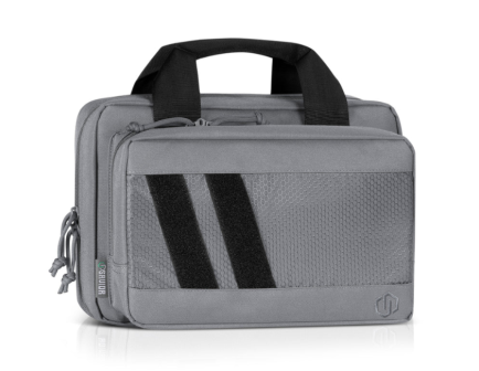Savior Equipment Specialist Double Pistol Case, Gray - HC-DGSPORT-WS-GS