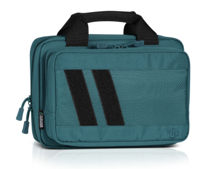 Savior Equipment Specialist Double Pistol Case, Teal - HC-DGSPORT-WS-TE