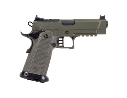 MAC MAC9 Double Stack 4.25" 9mm 17rd Pistol, OD Green - 12500019