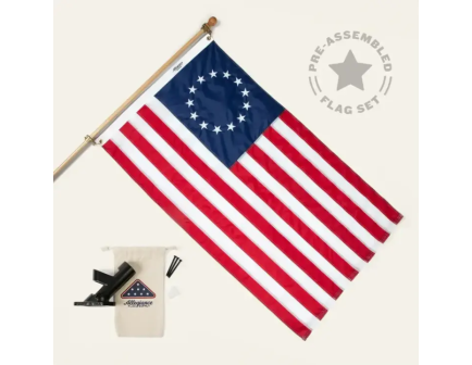 Allegiance Flag Supply - Betsy Ross Flag Set 3x5