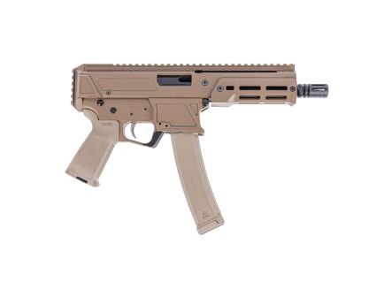 PSA JAKL 6.5" 9mm Pistol Without Brace, FDE