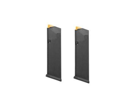 XTech Tactical G17 9mm 17 Rd Magazine, Black, 2 Pack - MAG17-17