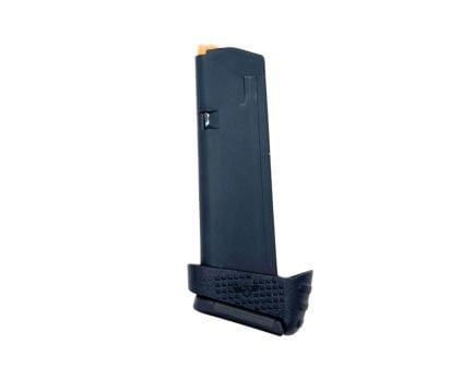 XTech Tactical G19 9mm 17 Rd Magazine with Mag Sleeve, Black - MAG19-17