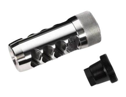 Area 419 Hellfire Match Self Timing Muzzle Brake 5/8-24, Stainless