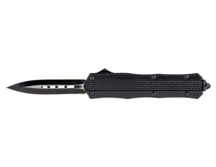 Master Cutlery Spear Point OTF Knife, Black - 412