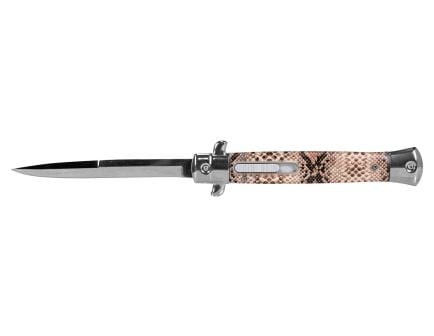 Master Cutlery Stilleto OTF Spear Point Knife, Tan Pearl - PK-51