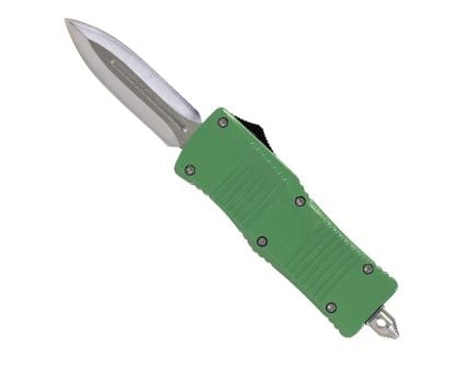 Master Cutlery Drop Point OTF Knife, Green (CA Compliant) - SE-1341GN