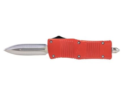 Master Cutlery Drop Point OTF Knife, Red (CA Compliant) - SE-1341RD