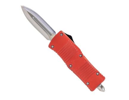 Master Cutlery Drop Point OTF Knife, Red (CA Compliant) - SE-1341RD