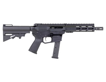 PSA Gen4 8" 9MM 1/10 GX Lightweight HEX M-Lok MOE EPT Har-15 Pistol, Black