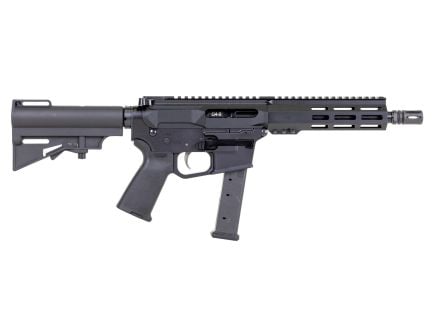 Blem PSA Gen4 8" 9mm 1/10 GX 7" Lightweight Hex M-Lok MOE EPT HAR-15 Pistol, Black