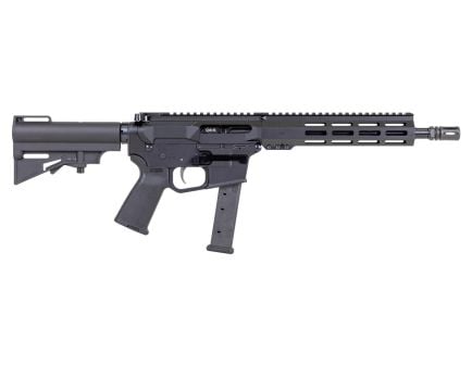 PSA Gen4 10.5" 9MM 1/10 GX Lightweight HEX M-Lok MOE EPT Har-15 Pistol, Black