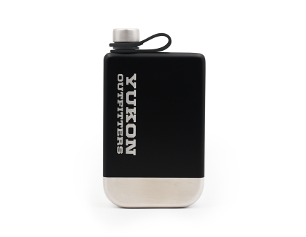 Yukon Outfitters 9oz Highline Flask, Black - YF09BLK