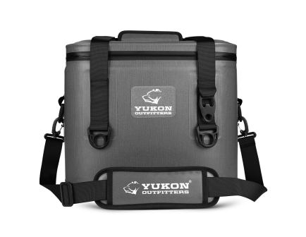 Yukon Outfitters 30 Can Tech Cooler, Charcoal/Black - MG30CHBLK