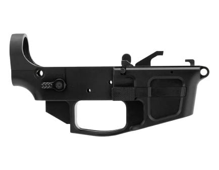 Foxtrot Mike Products Mike-9 9mm Ambi Stripped Lower, Black