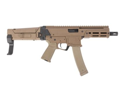 PSA JAKL 6.5" 9mm Pistol, FDE w/ F5 Brace
