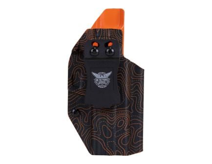 We The People Holsters S&W M&P M2.0 4.25" & 4" Compact 9/40 w/ MS (Red Dot Ready) Holsters, Topographic Orange