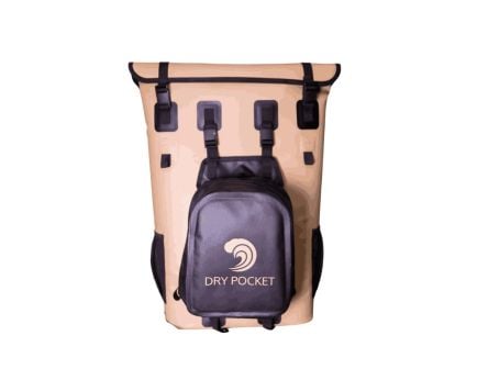 Dry Pocket Backpack Cooler/Dry Bag Combo, Desert Storm - 1174