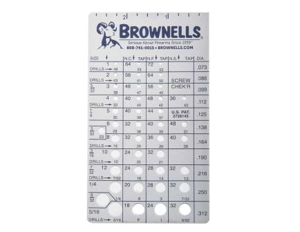 Brownells U.S. Screw Checker