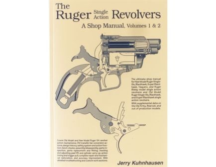 Heritage Gun Books Volume I & II Ruger Single Action Revolver Shop Manual