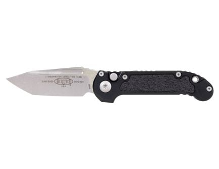 Microtech LUDT T/E Gen III Apocalyptic Folding Tanto Knife, Black - 1136-10AP