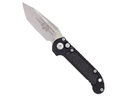 Microtech LUDT T/E Gen III Apocalyptic Folding Tanto Knife, Black - 1136-10AP