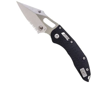 Microtech Stitch S/E Ram-Lok Folding Wharncliffe Knife, Black - 169RL-11FLGTBK