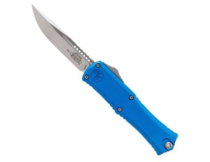 Microtech Hera II Mini OTF Drop Point Knife, Blue - 1703M-10BL