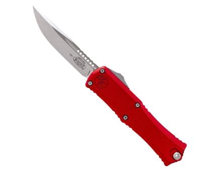 Microtech Hera II Mini OTF Drop Point Knife, Red - 1703M-10RD