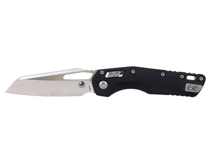 Microtech MSI S/E Ram-Lok Folding Sheepsfoot Knife, Black - 210-10FLGTBK