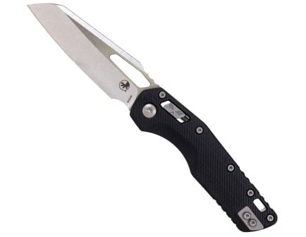 Microtech MSI S/E Ram-Lok Folding Sheepsfoot Knife, Black - 210-10FLGTBK