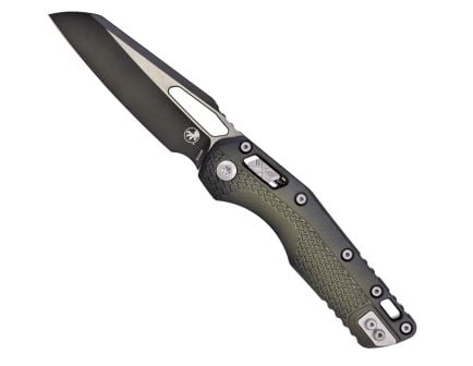Microtech MSI S/E Ram-Lok Folding Sheepsfoot Knife, Bazooka Green - 210T-1PMFBO