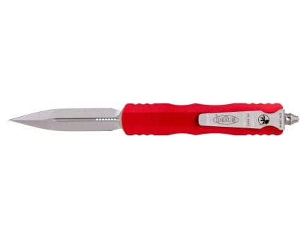 Microtech Dirac D/E Apocalyptic OTF Dagger Knife, Red - 225-10APRD
