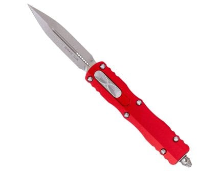 Microtech Dirac D/E Apocalyptic OTF Dagger Knife, Red - 225-10APRD