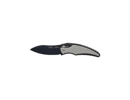 Camillus Heat Folding Drop Point Knife, Silver - CAM-19167