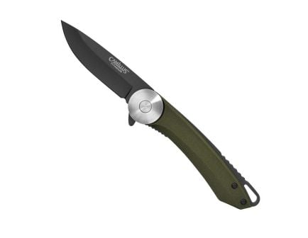 Camillus Cirque Folding Drop Point Knife, Green - CAM-19642